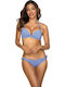 Set Bikini Push Up Brazil Blue
