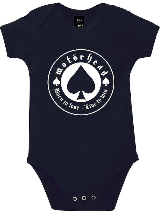 kirikoko MOTORHEAD BORN TO LOSE LIVE TO WIN Къс ръкав French Navy