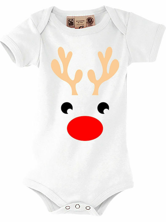 kirikoko Rudolph The Red Nosed Reindeer, Christmas Къс ръкав White