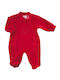 Sweet Baby Babystrampler Langärmliges Samt Red