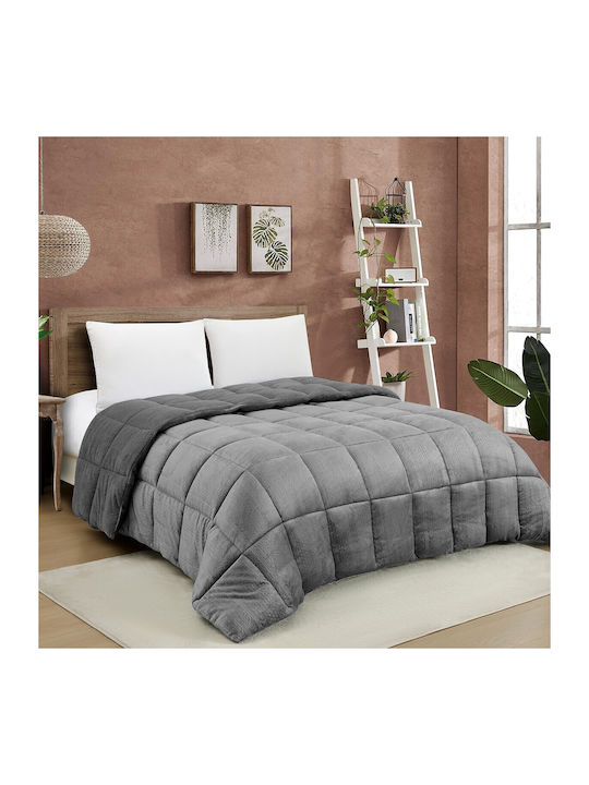 Melinen Duvet Cover Queen 220x240cm Shelby Anth...