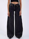 Women's Jean Trousers in Regular Fit Retro Black