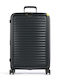 Mandarina Duck Smart Duck Large Hard Suitcase Navy Blue with 4 Wheels Height 75cm