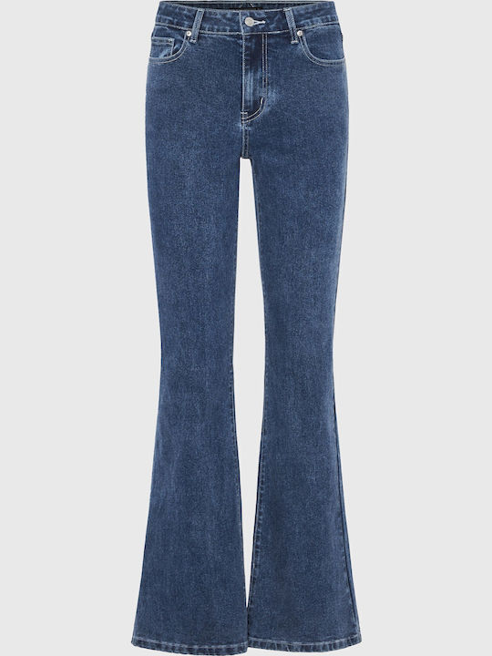 Γυναικείο Jean Παντελόνι Καμπάνα Mid Rise