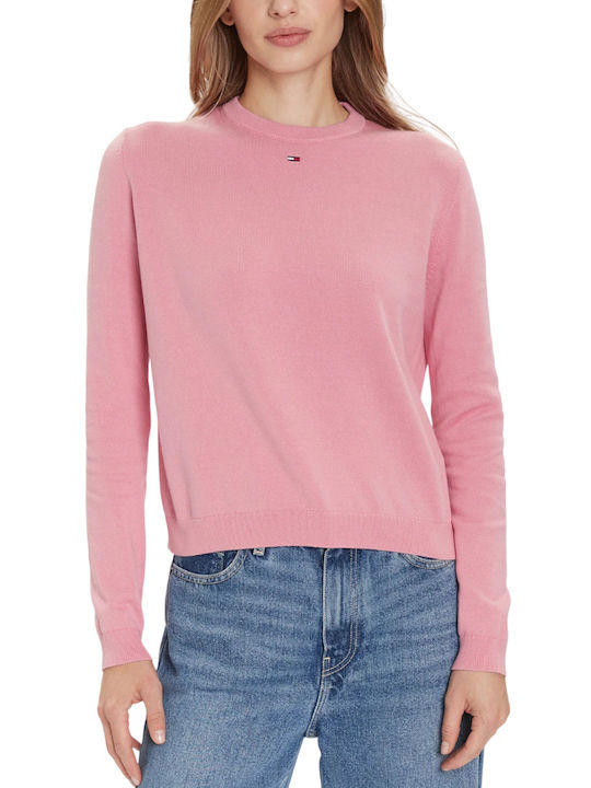 Tommy Hilfiger Damen Langärmelig Baumwollpullov...