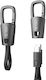 Tech-Protect Ultraboost DNA Keychain USB 2.0 Cable USB-C Male - USB-C 60W PD Gray 0.17m