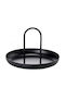 Zone Denmark Metallic Round Decorative Tray 20x20x13cm