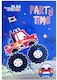 Littlies Children's Party Invitations 10x15cm Pack 6 Pieces Toys