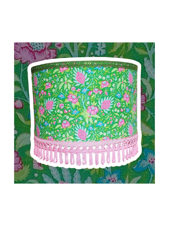 Oxygen Kids Single Ceiling Light E27 Green 35x20cm