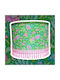 Oxygen Kids Single Ceiling Light E27 Green 35x20cm