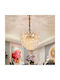 Alista Home Chandelier with Crystals 3xE14 Gold 30cm AT1CT-IM1P-HT2L-CC920/300GD