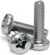 Șurub de mașină cu cap în cruce Galvanizat DIN 7985 cu Diametru M4 și Lungime 20mm 100buc