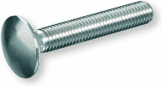 Schlittenbolzen Verzinkt DIN 603 mit Durchmesser M6 und Länge 60mm 100Stück Din 603