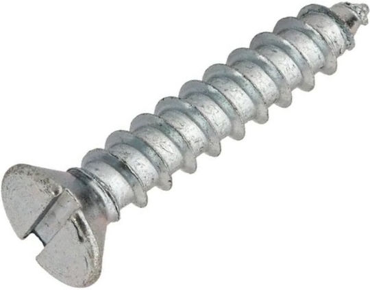 Blechschraube Isia Verzinkt DIN 7972 mit Durchmesser M3.5 und Länge 25mm 100Stück Stahl