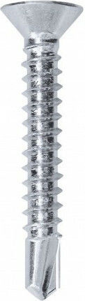 Friulsider Self-Piercing Screw Galvanized DIN 7504P with Diameter M3.5 and Length 16mm
