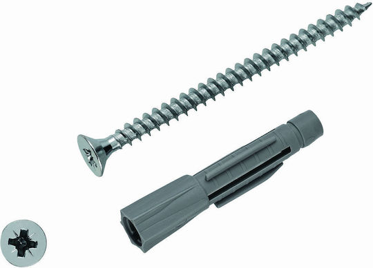 Ancore cu şurub Βύσμα Ούπατ 4,5x0,8 Cm Βίδα 7x0,6 Cm Σετ 6 Bucăți