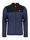 Men's Fleece Cardigan Navy Blue