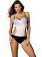 Gwen Swimsuit with Openings and Light Padding Nero