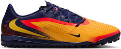 Nike Phantom 6 Low Acad Tf Football Shoes with Molded Cleats Orange