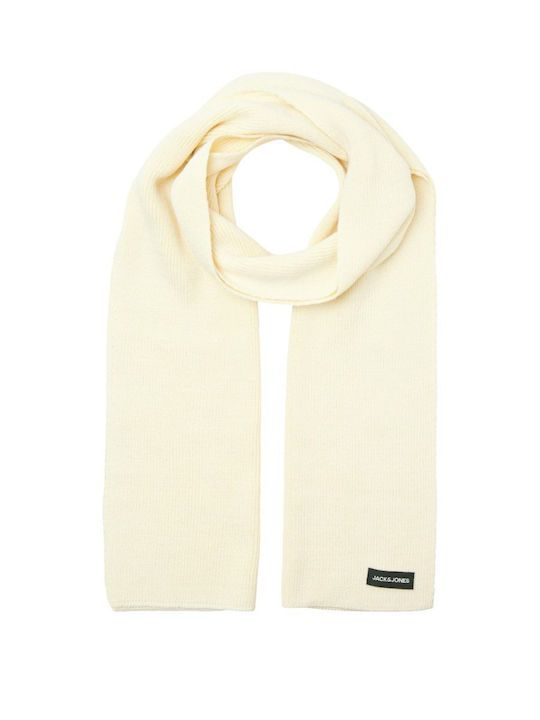 Jack & Jones Men's Scarf White