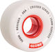 Globe Bruiser Wheels White Red 58mm