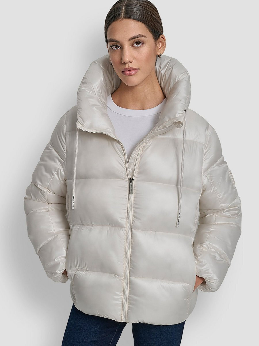 Daunenjacke Dkny Jacke Weiss DKNY Jacken Für Damen Online