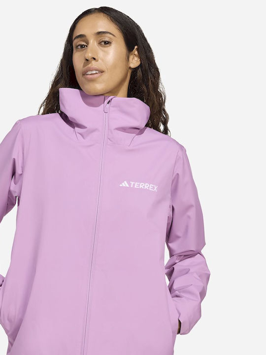 Essentials Women's Lifestyle Jacket for Winter with Hood Multi