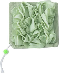 Bath Towel Flippy 2in1 Mesh Sponge 17 X 17 Cm Green