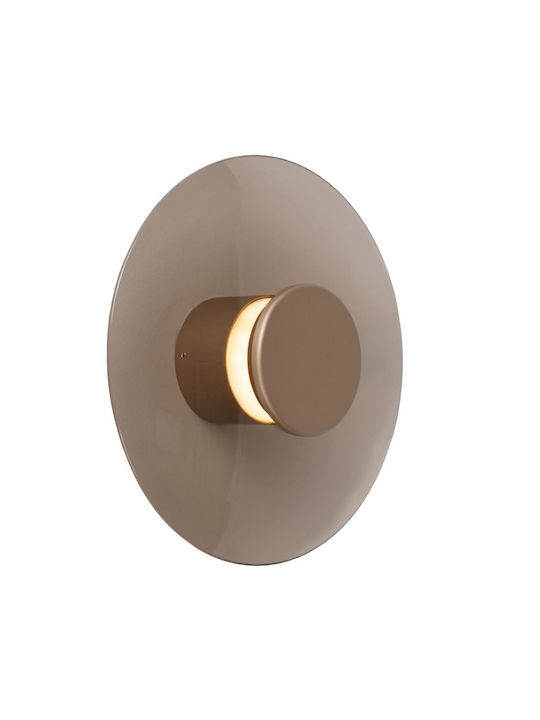 Lucide Lightning Santiago Lamp Wall with Integrated LED and Adjustable White Light Honey 23cm