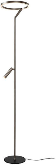 Lucide Lightning Applause LED Floor Lamp with Adjustable White Light Gray