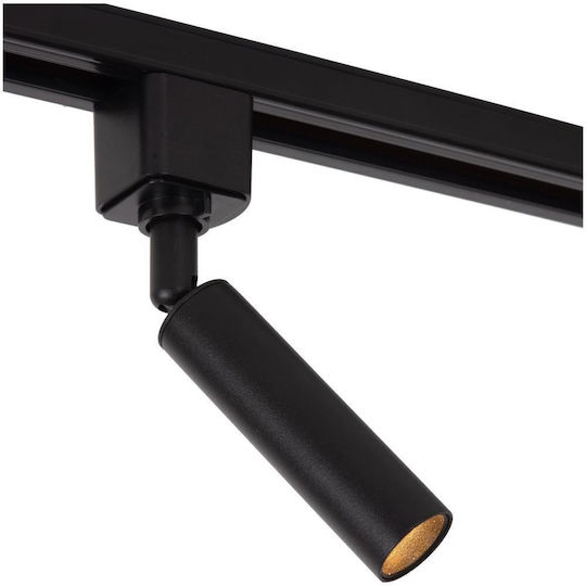 Lucide Lightning Μονό Σποτ με Ντουί G9 σε Μαύρο Χρώμα