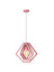 Lucide Lightning Mauro Hängelampe Rosa mit Fassung E27