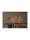 Lucide Lightning Applause Pendant Light Brown 80x80cm