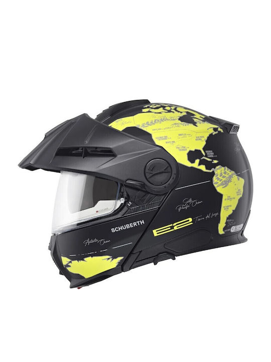 Schuberth E2 Atlas Κράνος Μηχανής Flip-Up ECE 22.06 με Pinlock