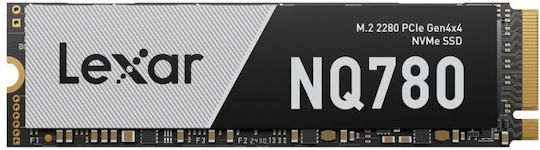 Lexar NQ780 SSD 1TB τύπου M.2 με σύνδεση PCI Express 4.0 (PS5 Compatible)