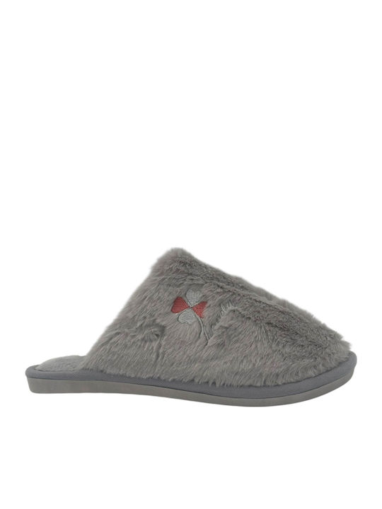 Angel Shopping Winter Women's Slippers Gray