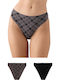 Fimelle Дамско Бразилско 2Pack Black-grey