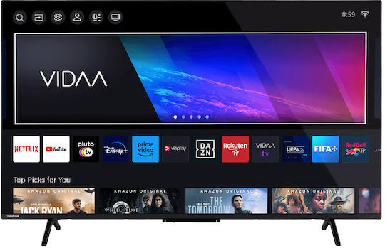 Toshiba Smart Τηλεόραση 43" 4K UHD LED UV24 HDR (2023) 43UV2463DG