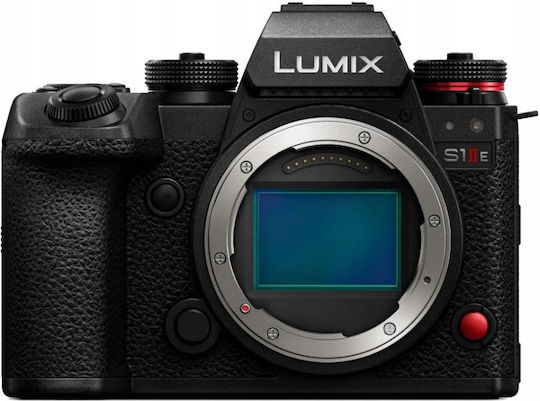 Panasonic Lumix S1IIE Spiegellose Kamera Gehäuse Schwarz