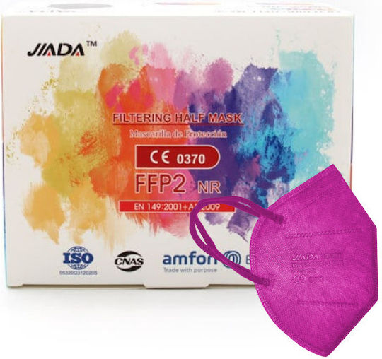 Vita4You Jiada Protective Mask FFP2 Fuchsia MRD3051 20pcs