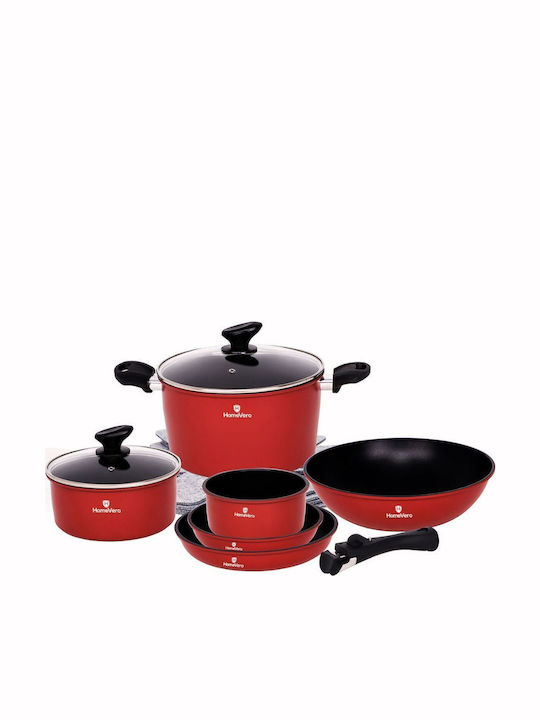 HomeVero Set de vase de gătit cu strat antiader...