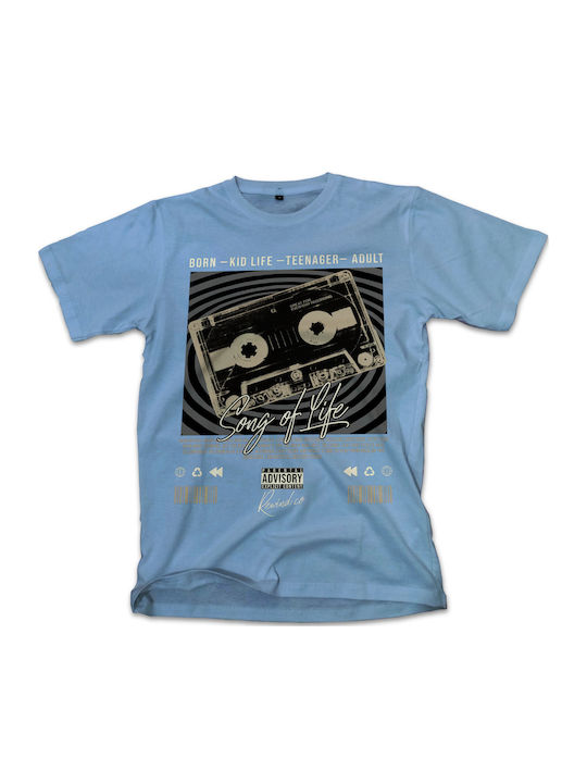 T-shirt Music Graphic Pop Culture Carolina Blue