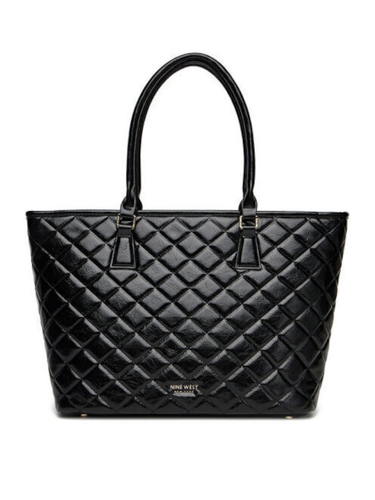 Nine West Damentasche Schultertasche Schwarz
