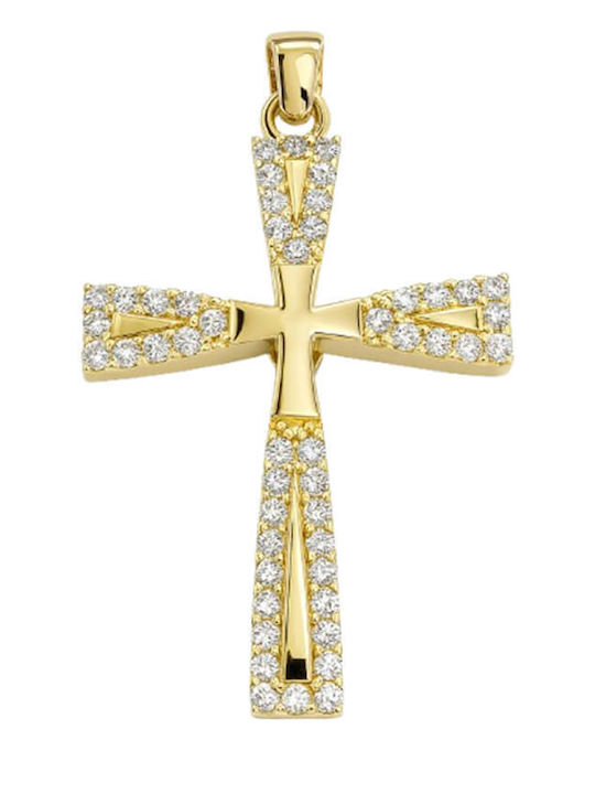 Cruci Pentru Femeie Aur 14K Fără Lanț