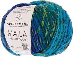 Fir Din Lână 65% Acrilic 35% Multicolor 90 M 50 G Maila Multicolor Austermann 05 Laguna