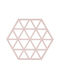Zone Denmark Tischsets Silikon Rosa 16x14cm