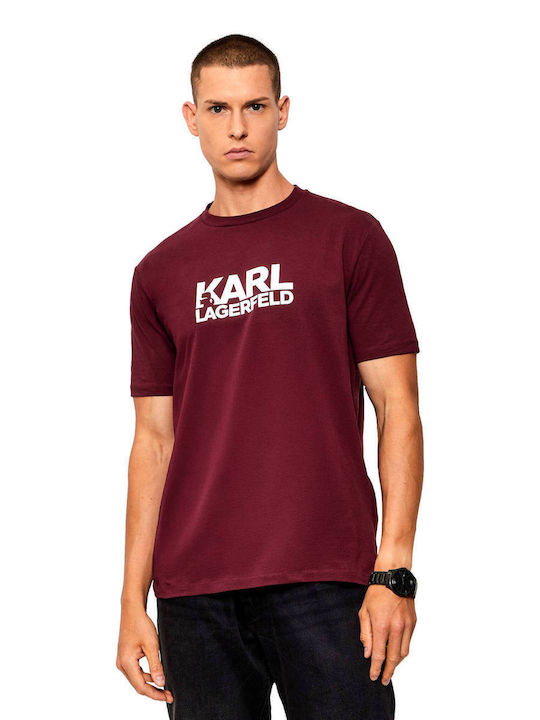 Karl Lagerfeld Тениска Burgundy