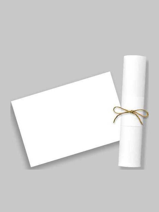 Wedding Invitation-simplicity Black Horizontal Scroll 13x18