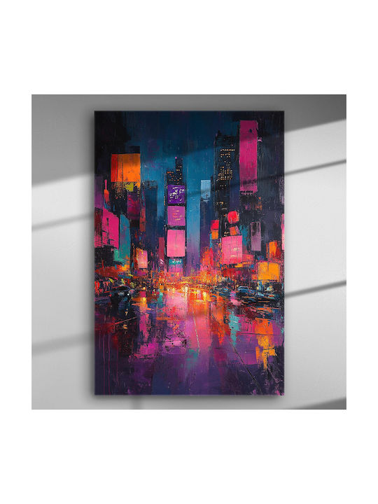 City Nightlife – Canvas Painting 67 X 45cm