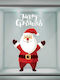 Велкро Santa Claus Merry Christmas 75x130